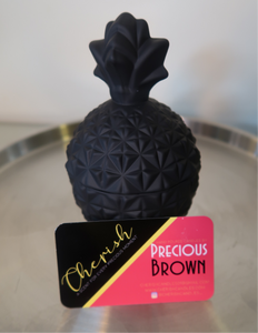 Black Candle Holder